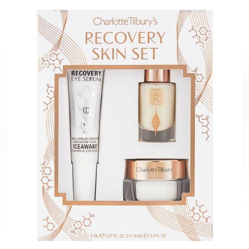 Charlotte Tilbury Recovery Skin Set Glowing Skin 24 Hour Hydration